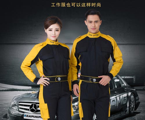 這幾款時尚的連體工作服定做也許能火一把